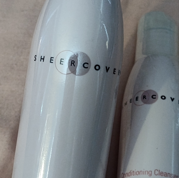 NWT!! Sheer Cover Conditioning Cleansers (4oz & 2oz) - Picture 3 of 8